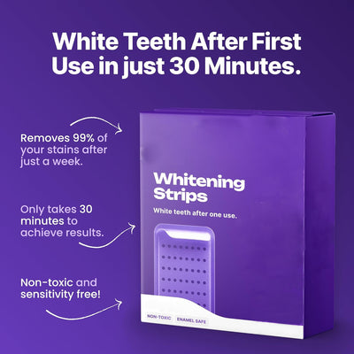 MilkyStrips® - Purple Teeth Whitening Strips