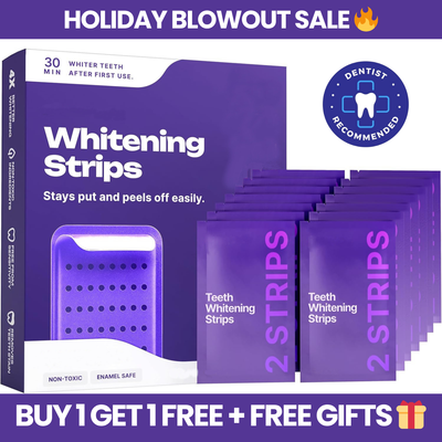 MilkyStrips® - Purple Teeth Whitening Strips